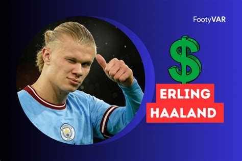 haaland 2023 transfer worth in euros